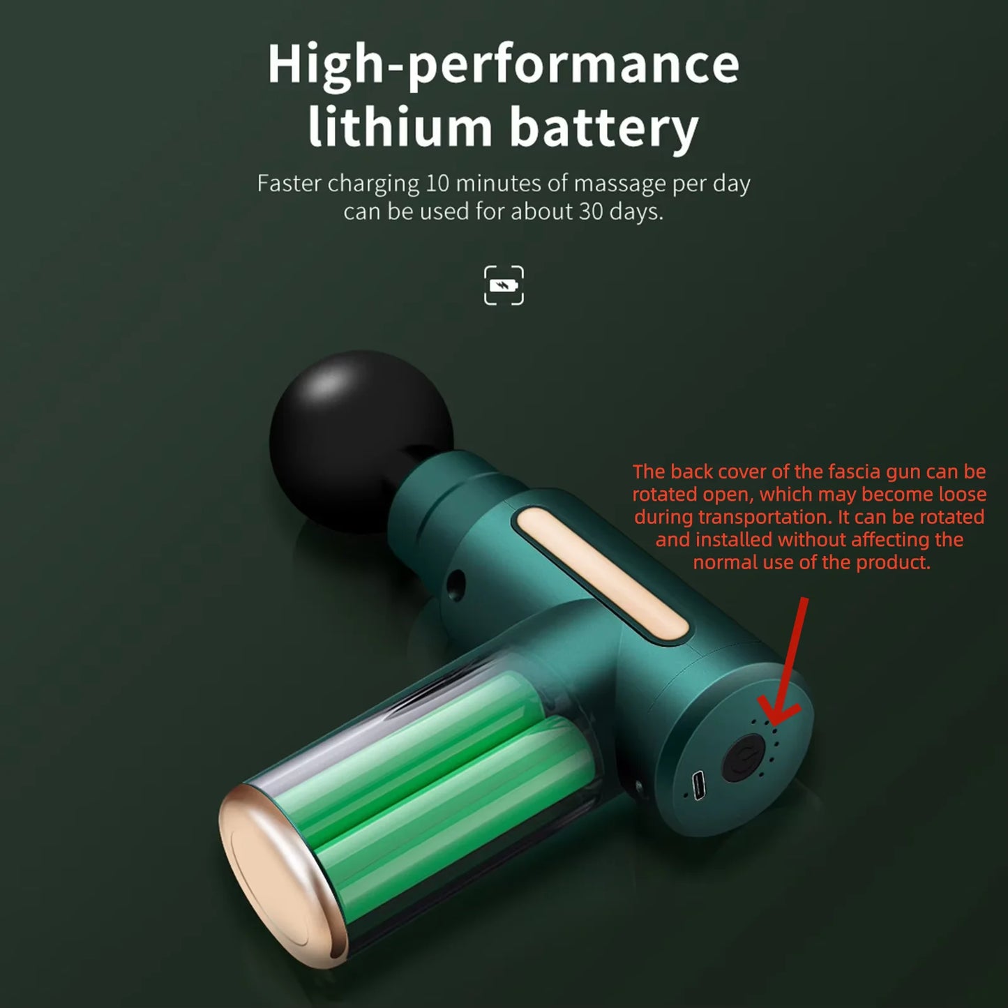 Mini Relaxation Massager Gun